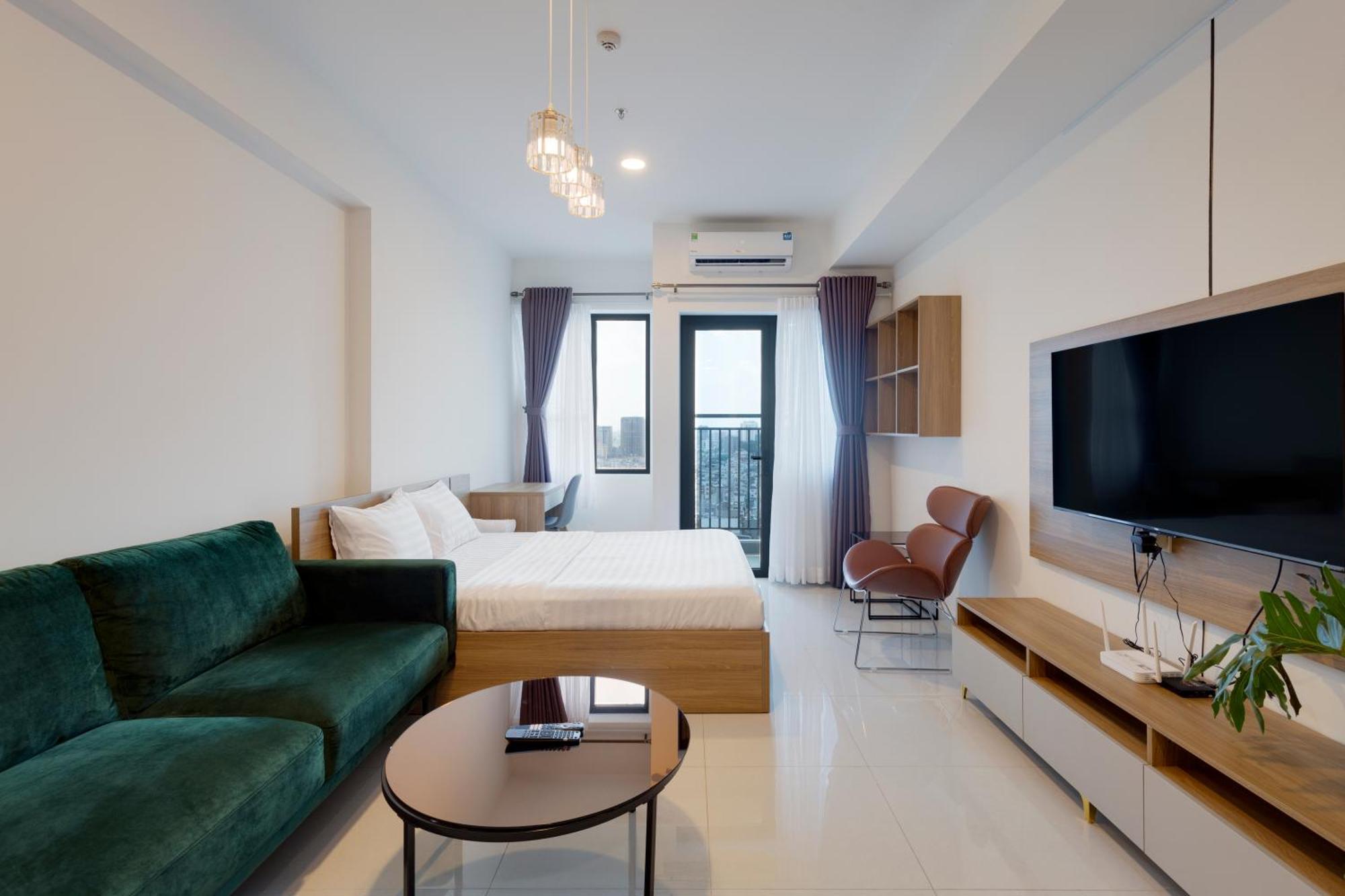 Smile Home - Soho Apartment Balcony - Modern Comfortable Ho Chi Minh City Exterior photo