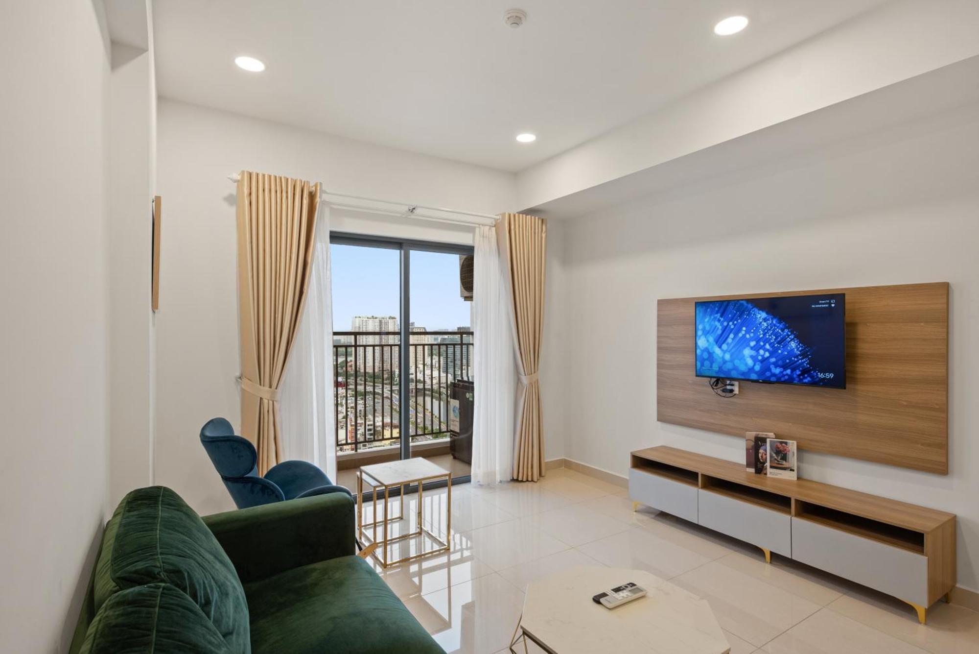 Smile Home - Soho Apartment Balcony - Modern Comfortable Ho Chi Minh City Exterior photo
