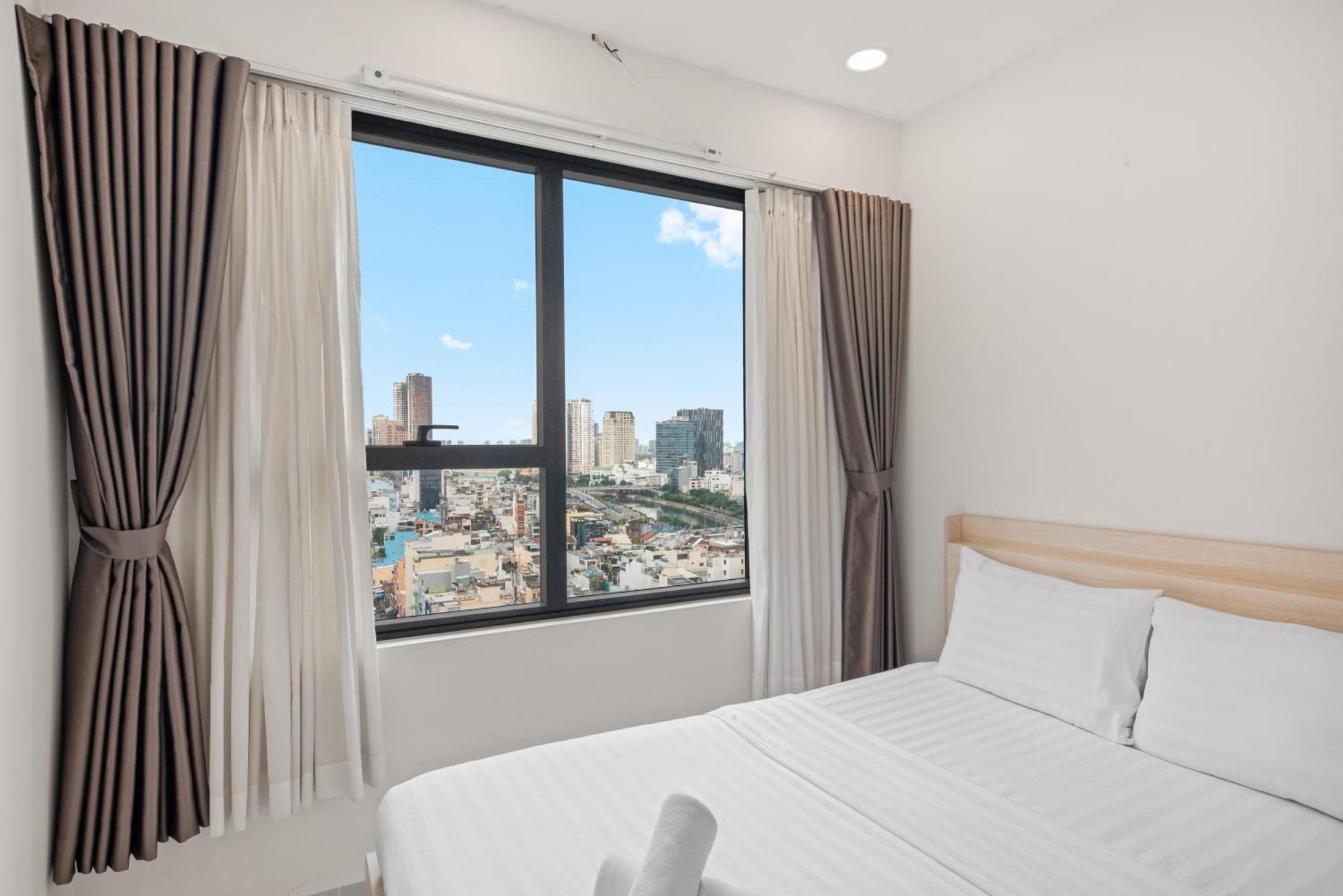 Smile Home - Soho Apartment Balcony - Modern Comfortable Ho Chi Minh City Exterior photo